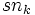 sn_k\,