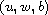$(u,w,b)$