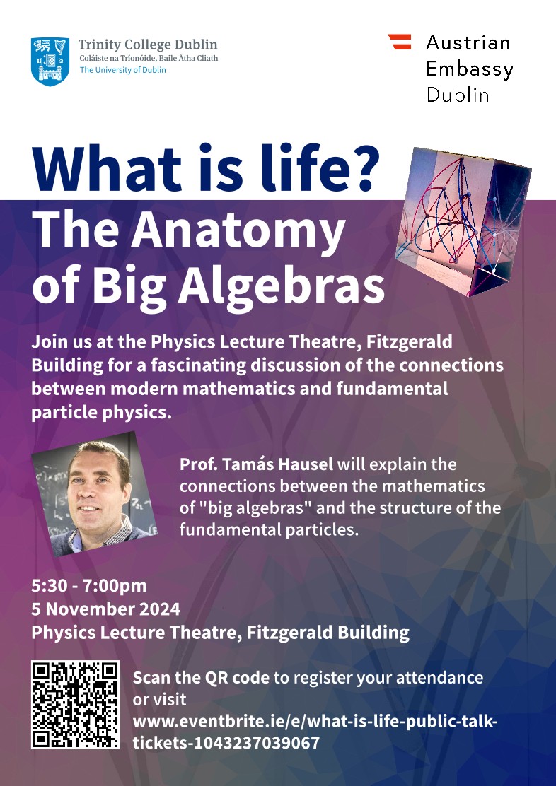 Poster for public lecture