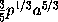 (3/5) p^(1/3) a^(5/3)