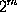 2^m