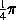 (1/4)\pi