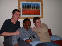 Somebody flashing the lads