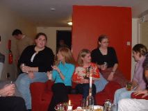 Rebecca's cocktails seem to be going down well!