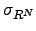 $\sigma_{R^N}$