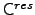 ${\sf C}^{res}$