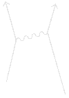 Animated Feynman diagram