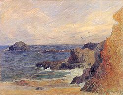 Rocky coastline