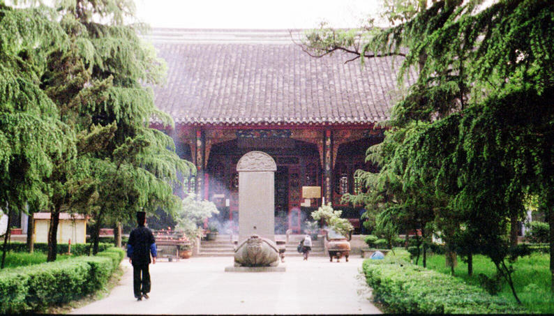 The Daoist monastery in Chengdu