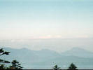 A view of the Himalayas from mt  Emei