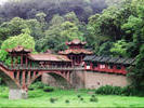 A monastery at Leshan