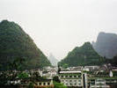 Yangshou - a small village outside Guilin suituated in the most spectacular scenery