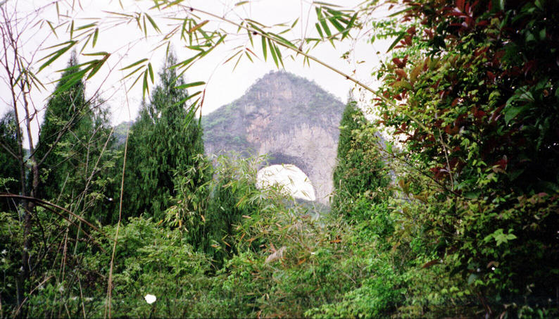 Views from a days cycling in the area of Yangshou - Moon hill