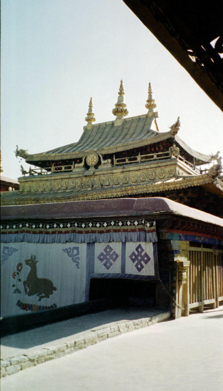 The roof of the Johkang Temple (again!)