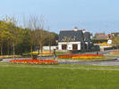 The entrance to our village
