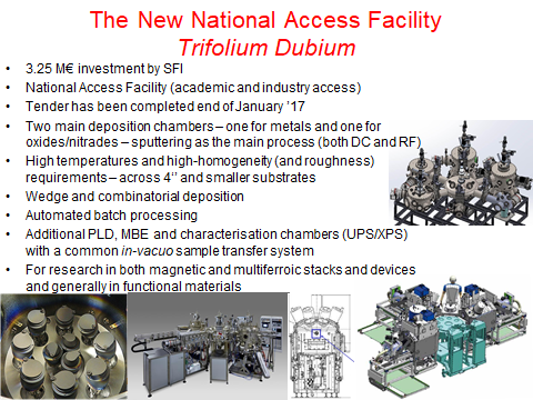 National Access Thin FIlm Deposition Facility - Trifolium Dubium